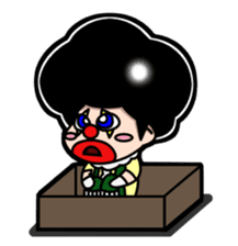 CLOWN HACHI sticker #3596648