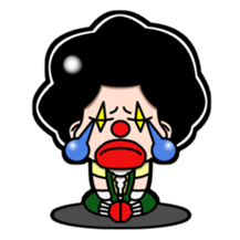 CLOWN HACHI sticker #3596649
