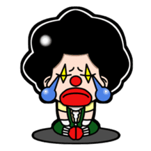 CLOWN HACHI sticker #3596649