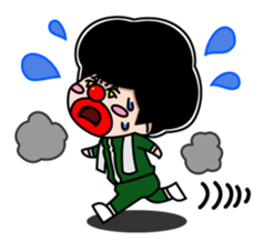 CLOWN HACHI sticker #3596650