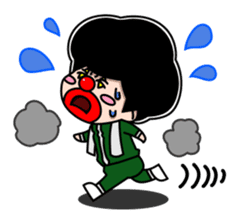 CLOWN HACHI sticker #3596650