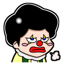 CLOWN HACHI sticker #3596651
