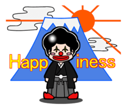 CLOWN HACHI sticker #3596656