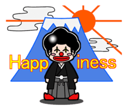 CLOWN HACHI sticker #3596656