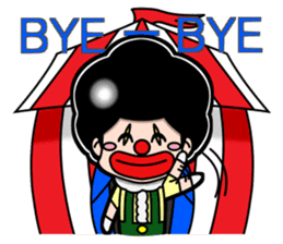 CLOWN HACHI sticker #3596659