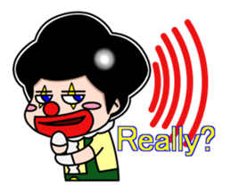 CLOWN HACHI sticker #3596661
