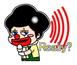 CLOWN HACHI sticker #3596661