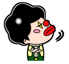 CLOWN HACHI sticker #3596662