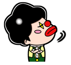 CLOWN HACHI sticker #3596662