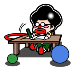 CLOWN HACHI sticker #3596663