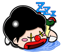 CLOWN HACHI sticker #3596664