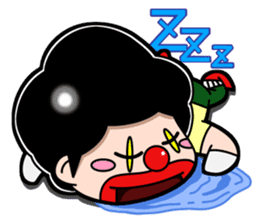CLOWN HACHI sticker #3596664