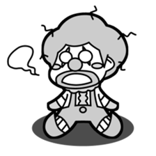 CLOWN HACHI sticker #3596665