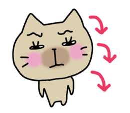 A cat and Pig sticker #3596962