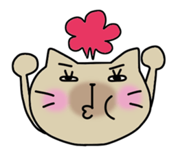 A cat and Pig sticker #3596973