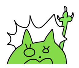 A cat and Pig sticker #3596977