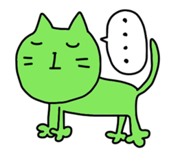 A cat and Pig sticker #3596985