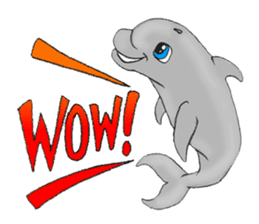 Dolphin Super Fun sticker #3597000