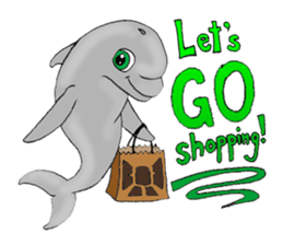 Dolphin Super Fun sticker #3597001