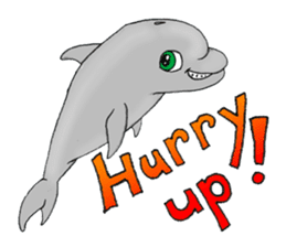 Dolphin Super Fun sticker #3597011