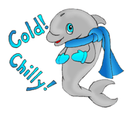 Dolphin Super Fun sticker #3597014
