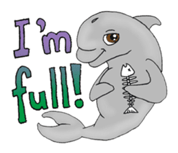 Dolphin Super Fun sticker #3597025