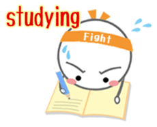 Let's enjoy table tennis!! (English) sticker #3597402