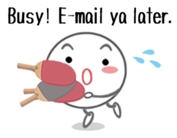 Let's enjoy table tennis!! (English) sticker #3597409