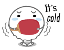 Let's enjoy table tennis!! (English) sticker #3597420