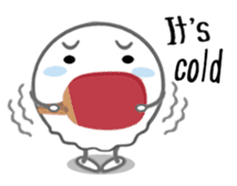 Let's enjoy table tennis!! (English) sticker #3597420