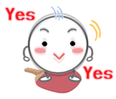 Let's enjoy table tennis!! (English) sticker #3597424