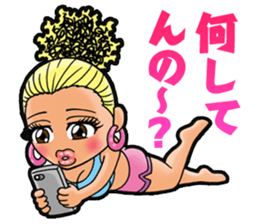 B-girl's holiday sticker #3597439