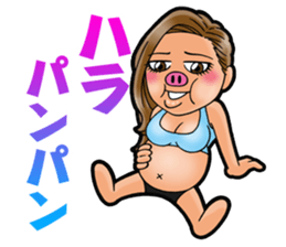 B-girl's holiday sticker #3597462