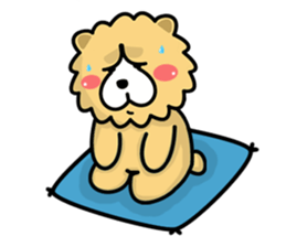 Chow Chow Owen PART 2 sticker #3597637