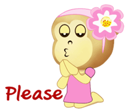 Monka and Friends (English Version) sticker #3597792