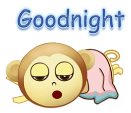 Monka and Friends (English Version) sticker #3597800