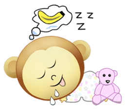 Monka and Friends (English Version) sticker #3597801