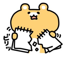 Worried animal sticker #3597852