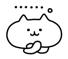 Worried animal sticker #3597857