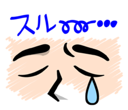 The Facial expression sticker #3598382