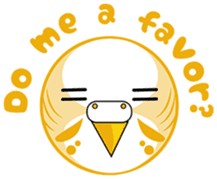 colorful budgie (English version) sticker #3598614