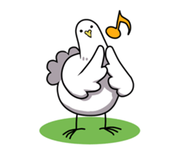 Too free pigeons sticker #3598867