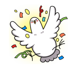 Too free pigeons sticker #3598868