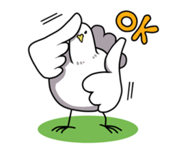 Too free pigeons sticker #3598875