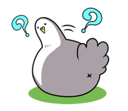 Too free pigeons sticker #3598878