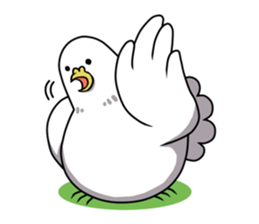 Too free pigeons sticker #3598881