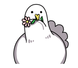Too free pigeons sticker #3598882