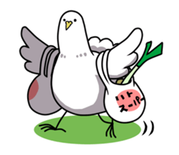 Too free pigeons sticker #3598888