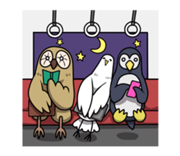 Too free pigeons sticker #3598892