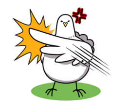 Too free pigeons sticker #3598897